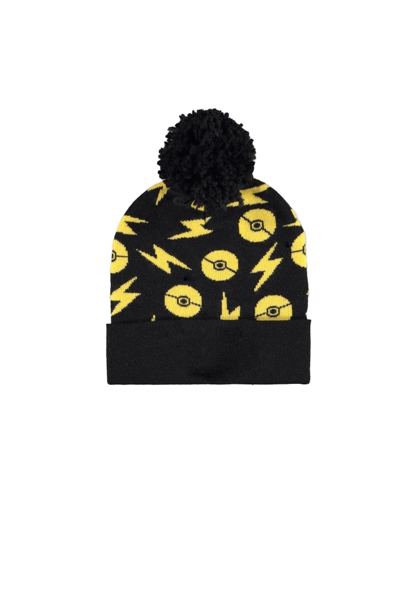 Pokémon - Pikachu Giftset (Beanie & handschoenen) Bliksem