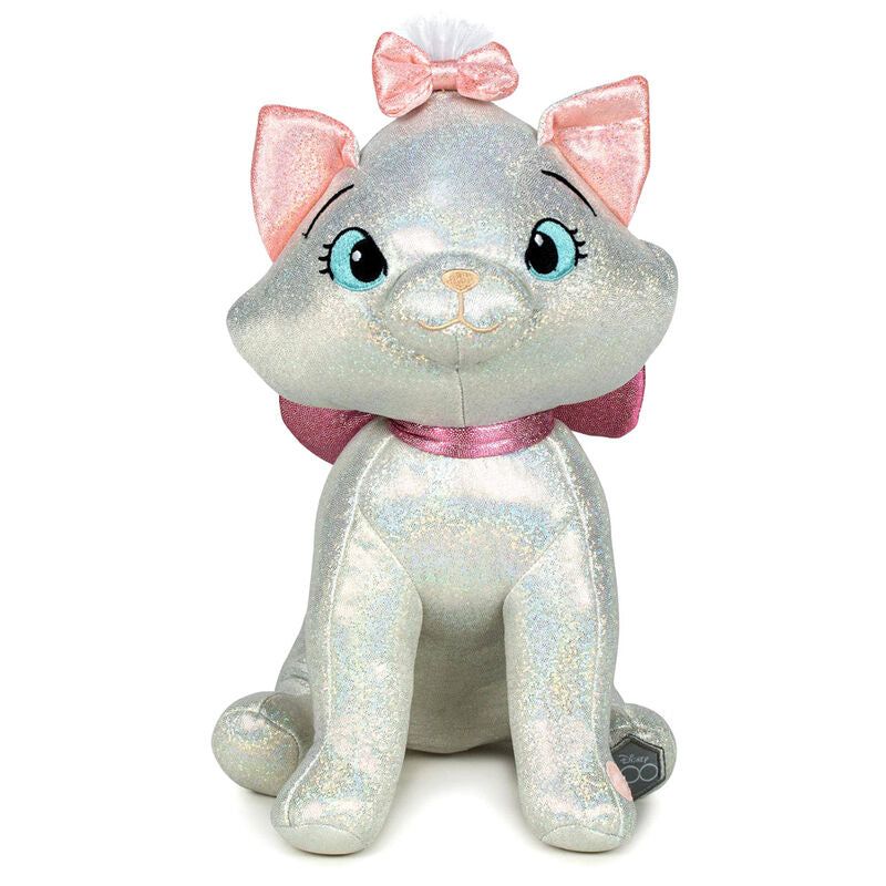 Disney 100th Anniversary The Aristocats Marie Glitter knuffel 28cm