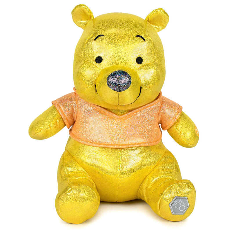 Disney 100th Anniversary Winnie the Pooh Glitter knuffel 28cm
