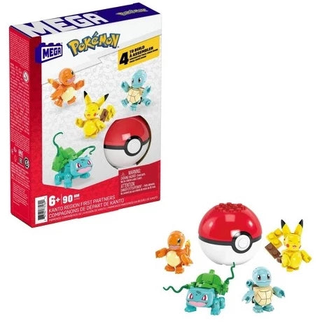 Pokémon Mega Construx Construction Set Kanto Partners