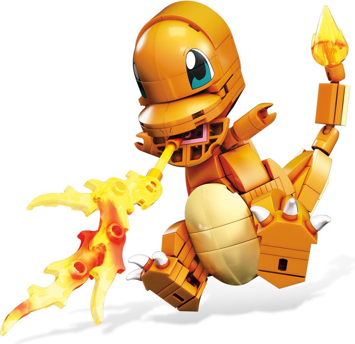 Pokémon Mega Construx Wonder Builders Construction Set - Charmander 10 cm
