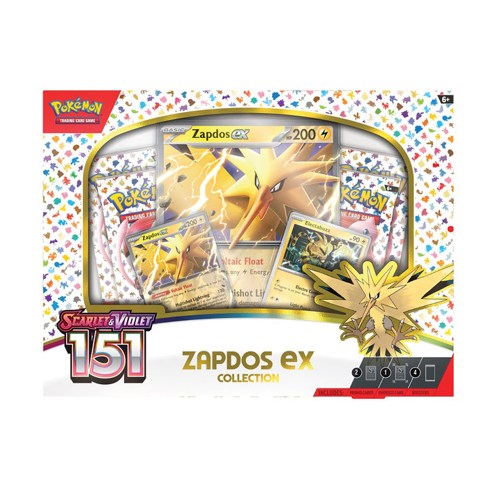 Pokémon Scarlet & Violet 151 Zapdos EX Box
