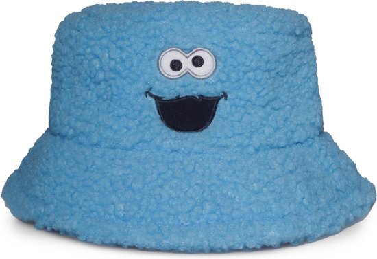 Sesamstraat - Cookie Monster Bucket hat/Vissershoed