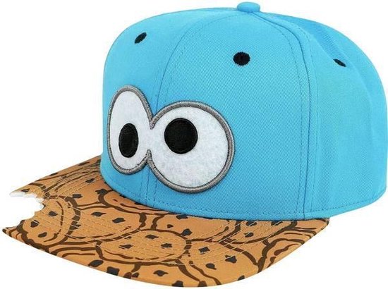 Sesamstraat - Cookie Monster Bite Snapback Cap