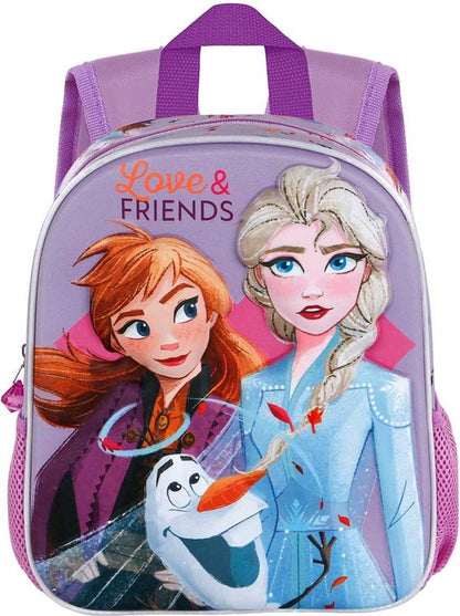 Disney Frozen 3D Rugzak- Love & Friends