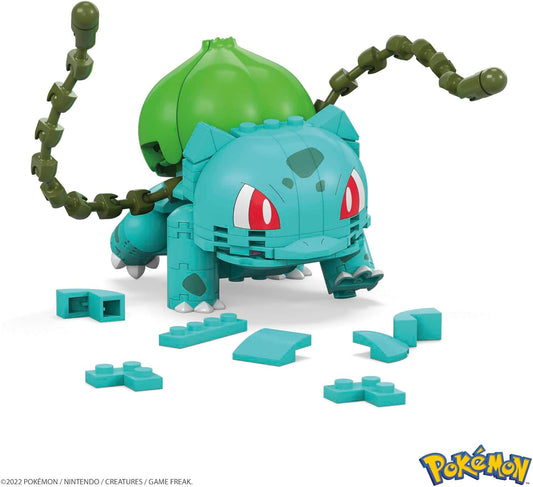 Pokémon Mega Construx Wonder Builders Construction Set - Bulbasaur 10 cm