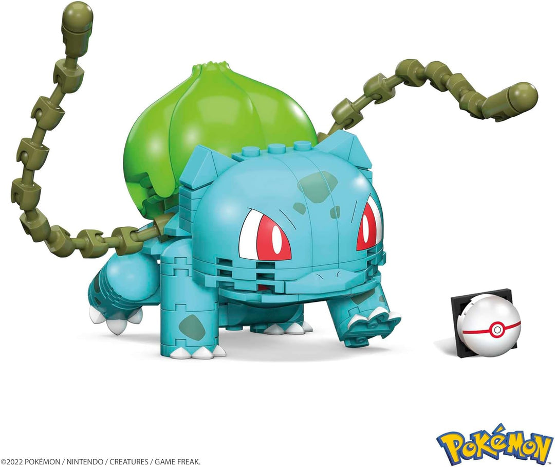 Pokémon Mega Construx Wonder Builders Construction Set - Bulbasaur 10 cm