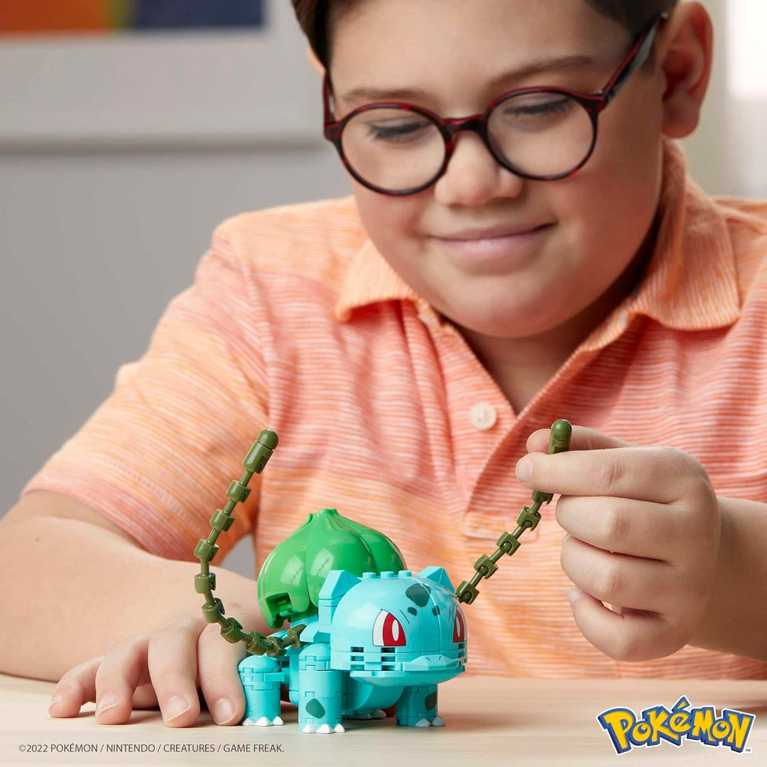 Pokémon Mega Construx Wonder Builders Construction Set - Bulbasaur 10 cm