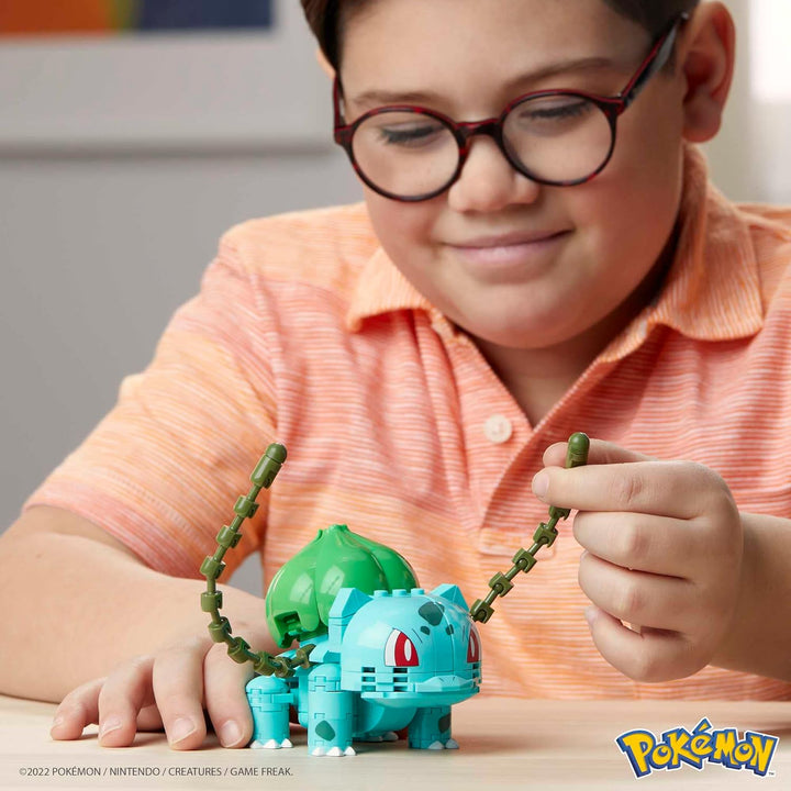 Pokémon Mega Construx Wonder Builders Construction Set - Bulbasaur 10 cm
