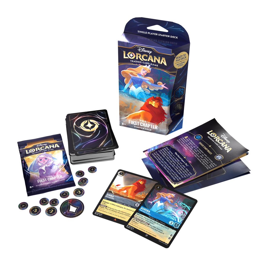 Disney Lorcana TCG – The First Chapter – Aurora & Simba Starter Deck
