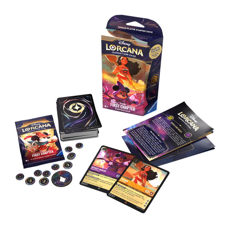 Disney Lorcana TCG – The First Chapter – Vaiana en Mickey Starter Deck