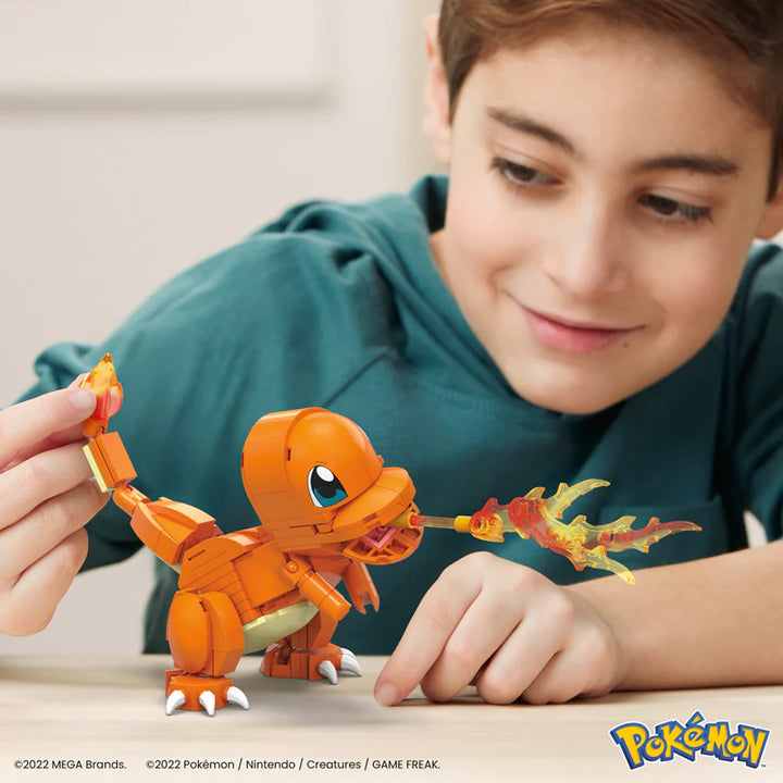 Pokémon Mega Construx Wonder Builders Construction Set - Charmander 10 cm