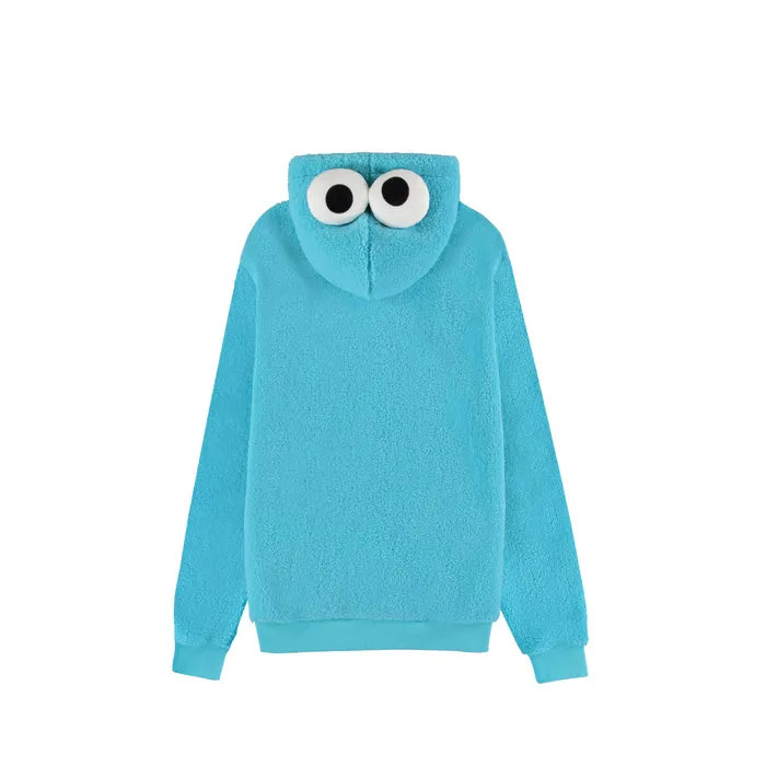 Sesam Straat - Cookie Monster Teddy Novelty Hoodie