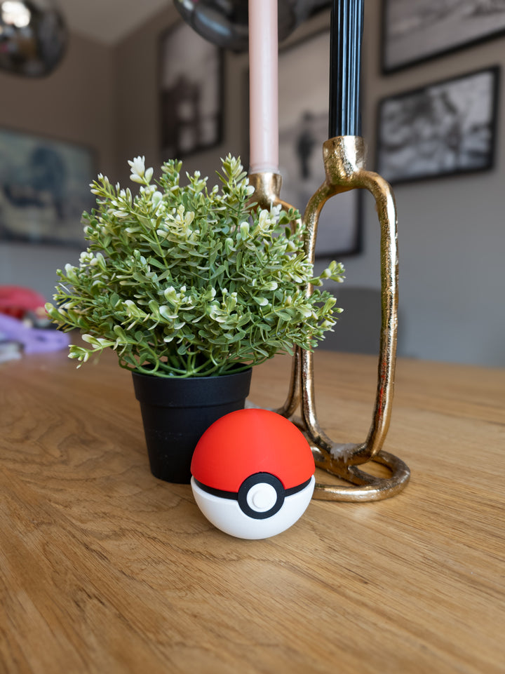 Pokéball – Klassiek Rood/Wit Design