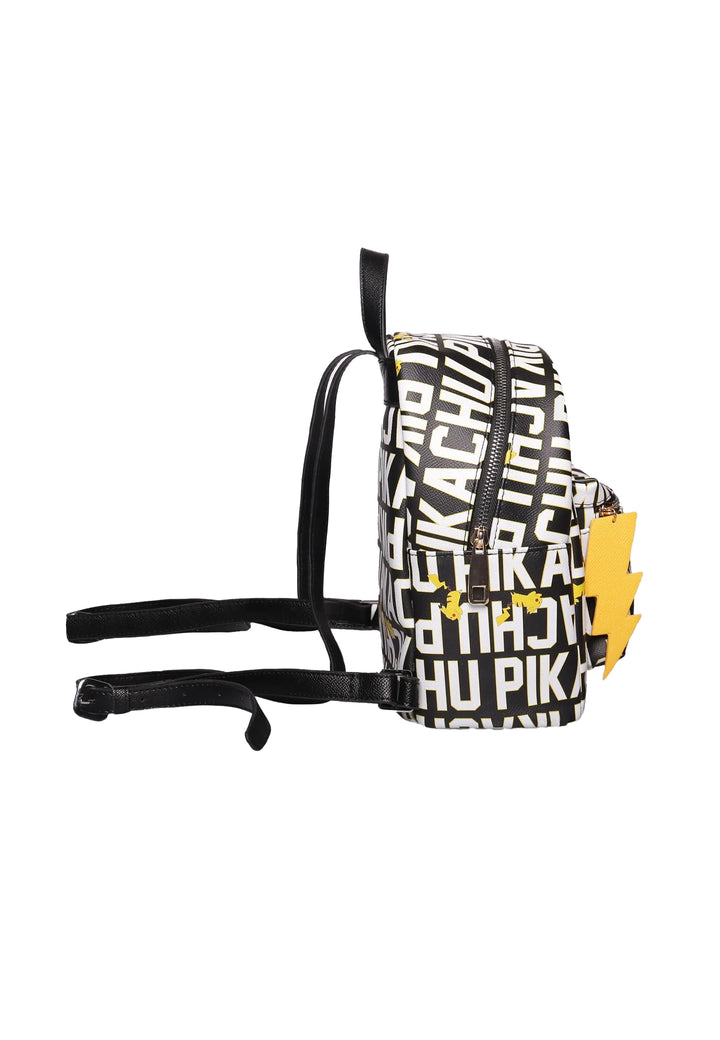 Pokémon - Pikachu Mini Backpack all-over Letters