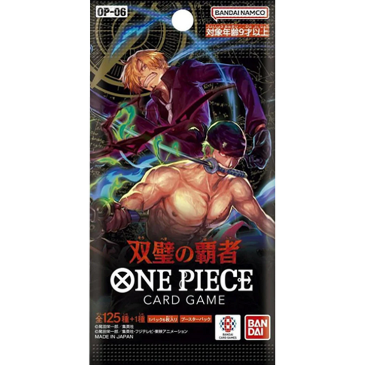 One Piece OP-06 Wings of the Captain / Conqueror of Twins Booster box – Japans