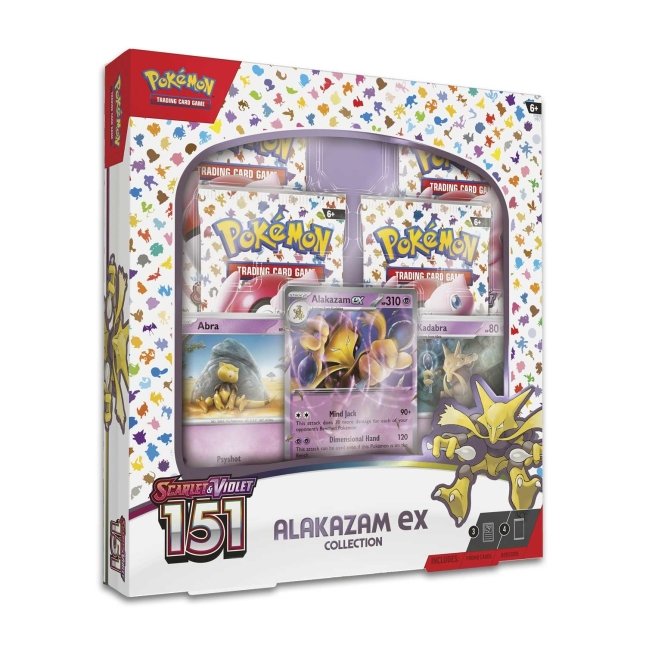 Pokémon Scarlet & Violet 151 Alakazam ex Box