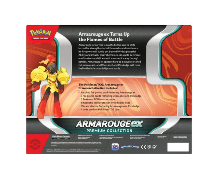 Pokemon Premium Collection Armarouge EX Box