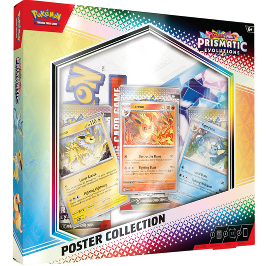 Pokémon TCG Prismatic Evolutions Poster Collection