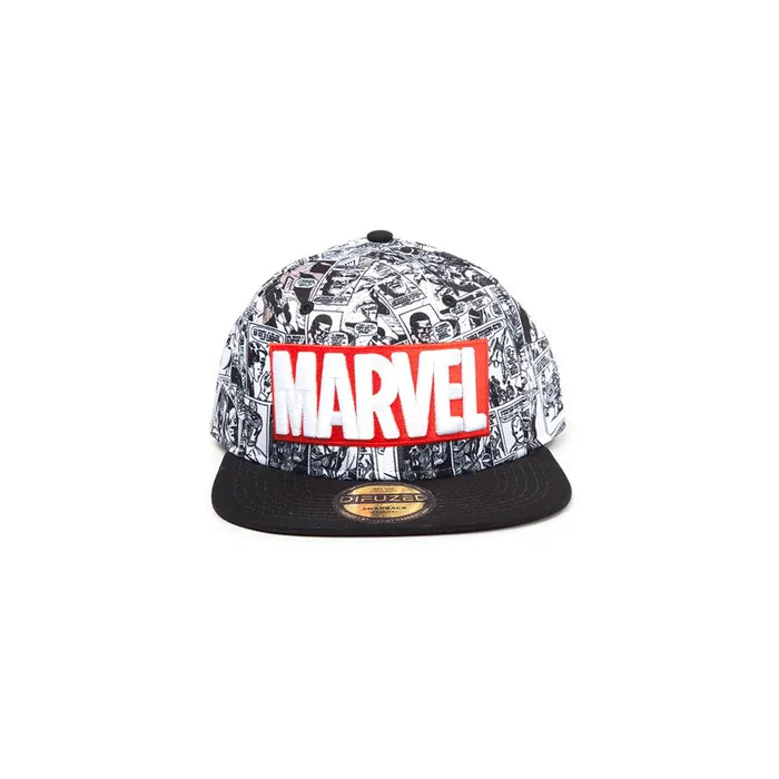 Marvel - Classic Red and White Logo cap