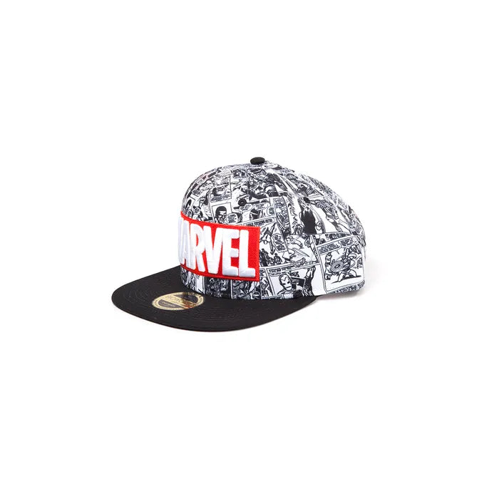 Marvel - Classic Red and White Logo cap