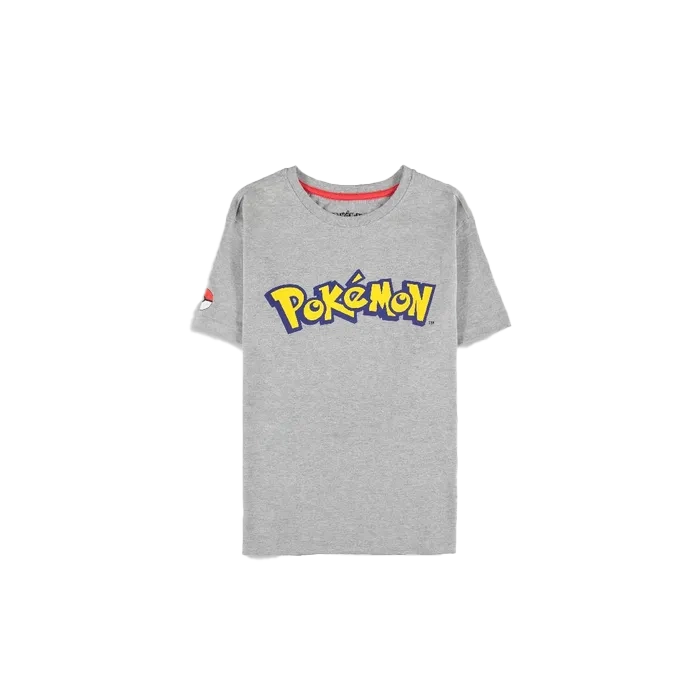 Pokémon - Logo T-shirt Grijs