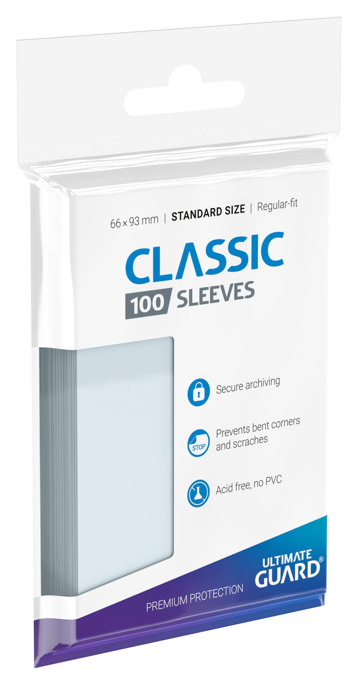 Ultimate Guard Classic soft Sleeves - Standard Size (100)