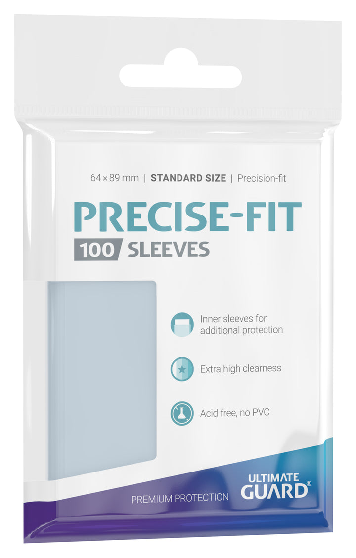 Ultimate Guard Precise-fit Sleeves - Standard Size (100)