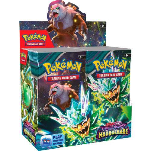 Pokémon TCG: Scarlet & Violet – Twilight Masquerade Booster Display Box (36 Packs)