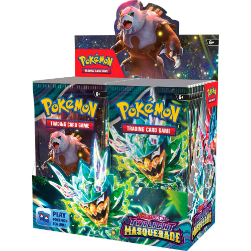 Pokémon TCG: Scarlet & Violet – Twilight Masquerade Booster Display Box (36 Packs)