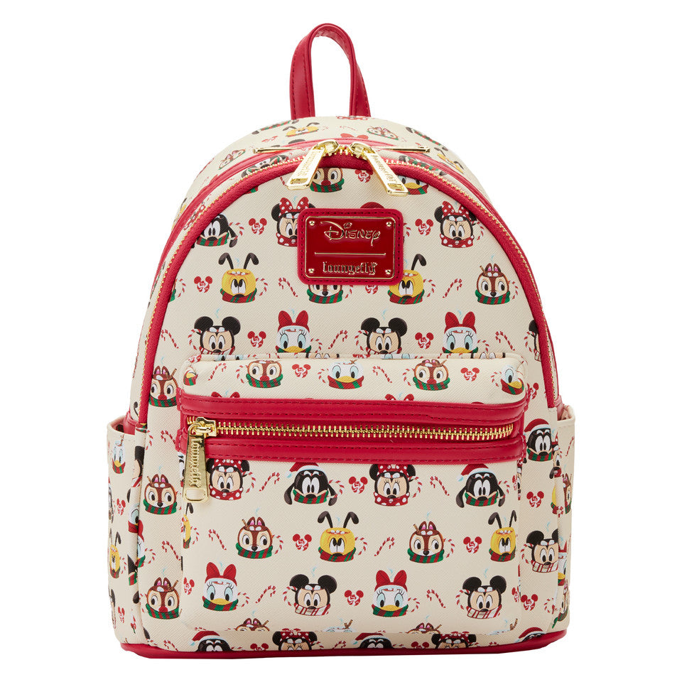 Loungefly Disney Loungefly Disney Mickey & Minnie Hot Cocoa backpack + headband 26 CM