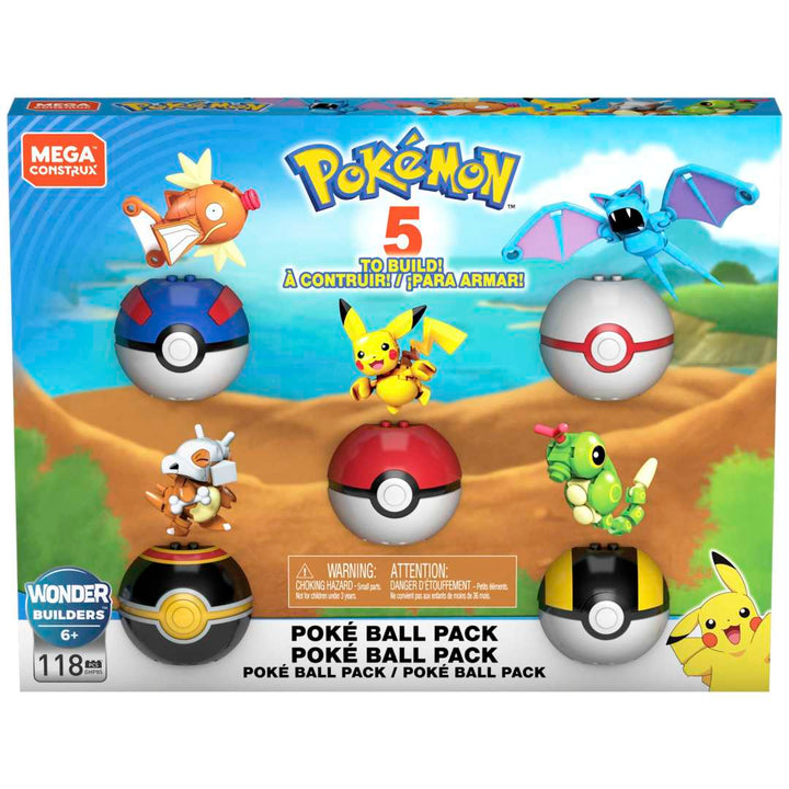 Pokémon Mega Construx Construction Set - Poké Ball Pack