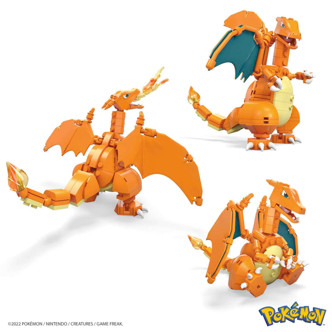 Pokémon Mega Construx Wonder Builders Construction Set - Charizard 10 cm