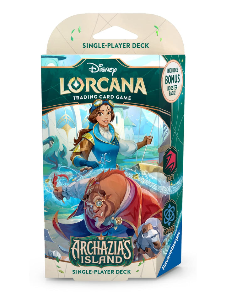 Disney Lorcana TCG – Archazia’s Island - Belle & Beest Starter Deck