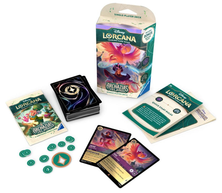 Disney Lorcana TCG – Archazia’s Island - Iago & Jafar Starter Deck