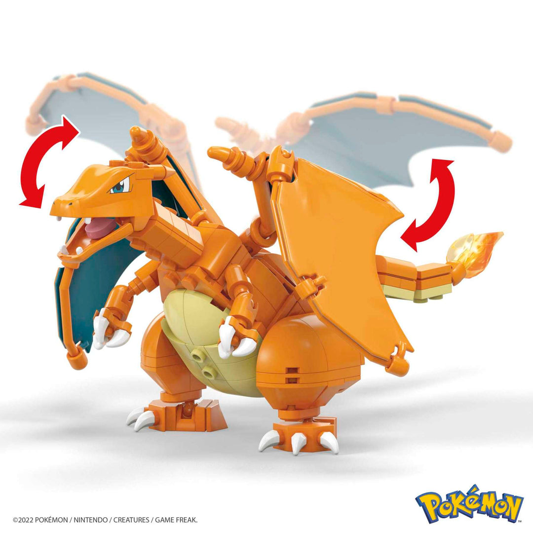 Pokémon Mega Construx Wonder Builders Construction Set - Charizard 10 cm