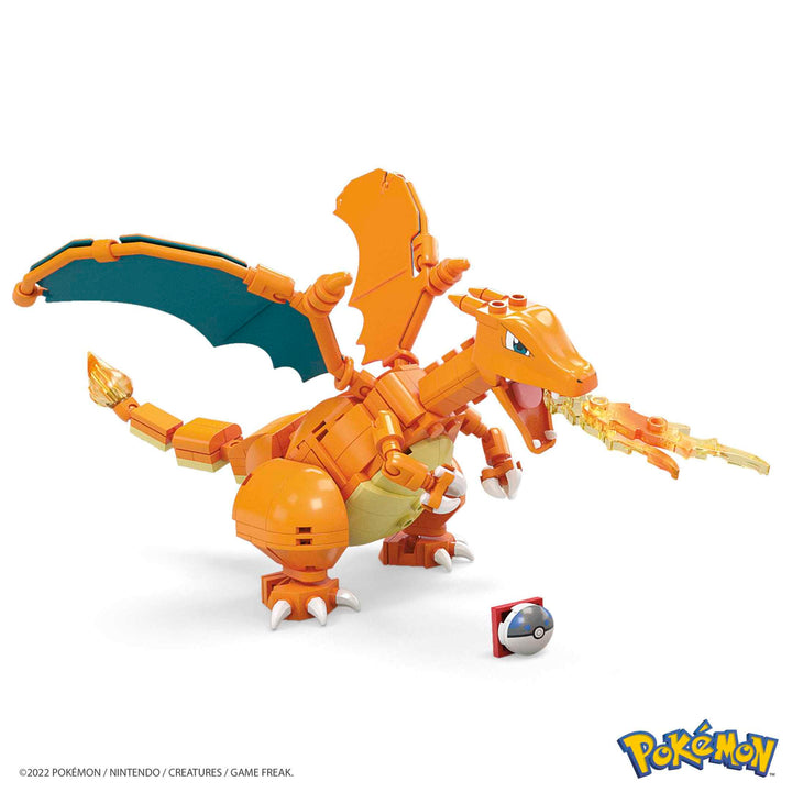 Pokémon Mega Construx Wonder Builders Construction Set - Charizard 10 cm
