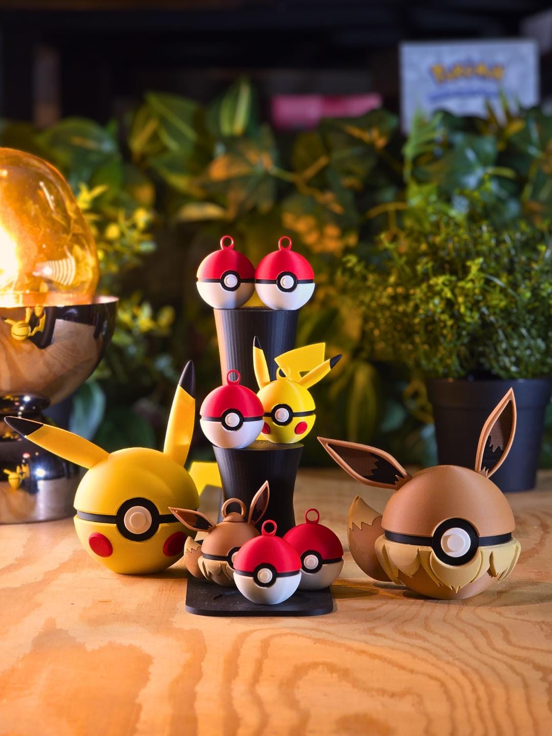 Mini Pokémon Kerst balletjes! | Eevee, Pikachu & Poké Ball