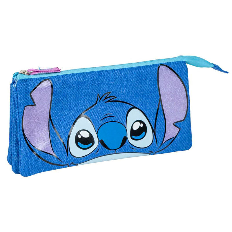 Disney Stitch triple Pennenetui