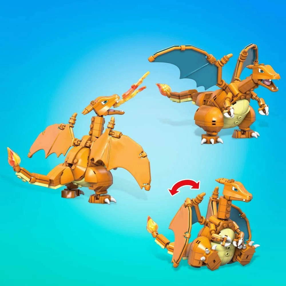 Pokémon Mega Construx Wonder Builders Construction Set - Charizard 10 cm