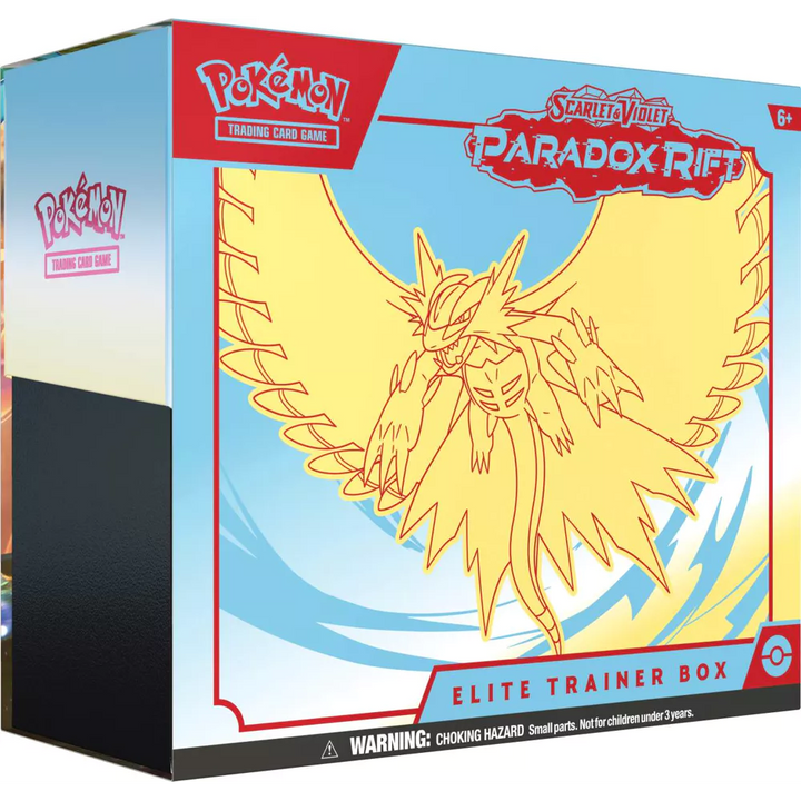 Pokémon Scarlet & Violet Paradox Rift Elite Trainer Box – Roaring Moon