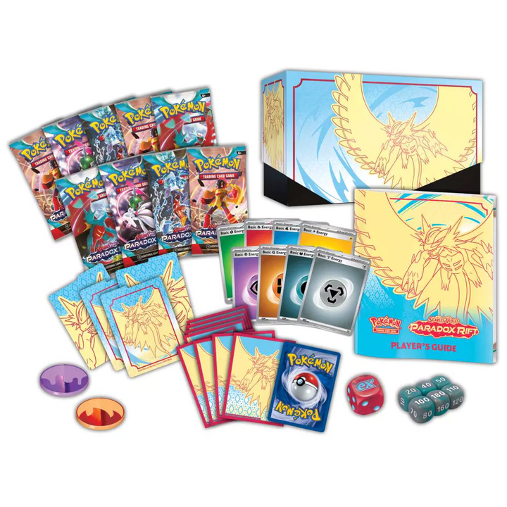 Pokémon Scarlet & Violet Paradox Rift Elite Trainer Box – Roaring Moon