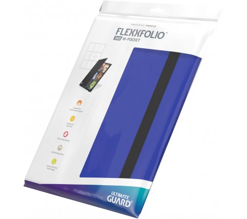 Ultimate Guard Flexxfolio 360 18-Pocket Blauw