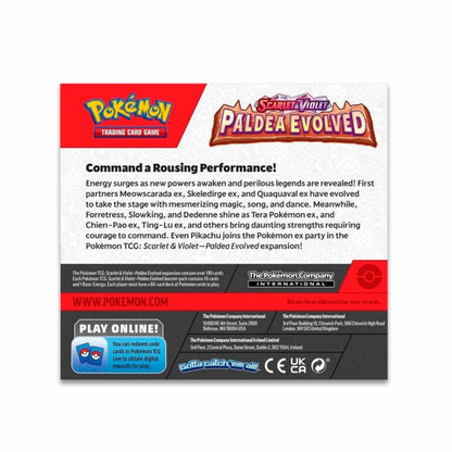 Pokémon Scarlet & Violet Paldea Evolved Booster Box