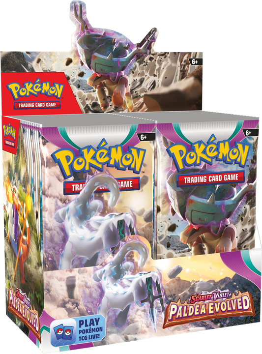 Pokémon Scarlet & Violet Paldea Evolved Booster Box